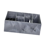Maxbell Scissors Holder Storage Box Salon Hairdressing Scissors Rack for Clips Combs dark gray
