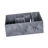 Maxbell Scissors Holder Storage Box Salon Hairdressing Scissors Rack for Clips Combs dark gray