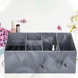 Maxbell Scissors Holder Storage Box Salon Hairdressing Scissors Rack for Clips Combs dark gray