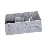Maxbell Scissors Holder Storage Box Salon Hairdressing Scissors Rack for Clips Combs light gray
