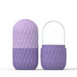 Maxbell Ice Roll for Face Massage Tool Easy to Use Facial Massage Roller for Girls violet