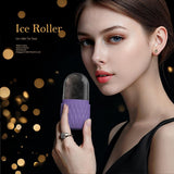 Maxbell Ice Roll for Face Massage Tool Easy to Use Facial Massage Roller for Girls violet