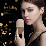 Maxbell Ice Roll for Face Massage Tool Easy to Use Facial Massage Roller for Girls khaki
