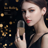 Maxbell Ice Roll for Face Massage Tool Easy to Use Facial Massage Roller for Girls khaki