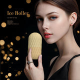 Maxbell Ice Roll for Face Massage Tool Easy to Use Facial Massage Roller for Girls yellow