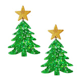 Maxbell Christmas Drop Earrings Trendy Decor for Dating Christmas Gift Birthday Gift green