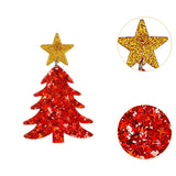 Maxbell Christmas Drop Earrings Trendy Decor for Dating Christmas Gift Birthday Gift red