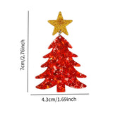 Maxbell Christmas Drop Earrings Trendy Decor for Dating Christmas Gift Birthday Gift red