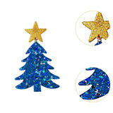 Maxbell Christmas Drop Earrings Trendy Decor for Dating Christmas Gift Birthday Gift blue