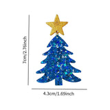 Maxbell Christmas Drop Earrings Trendy Decor for Dating Christmas Gift Birthday Gift blue