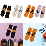 Maxbell Slipper Grip Soft Socks Casual Womens Fuzzy Socks for Friends Birthday Lover Black