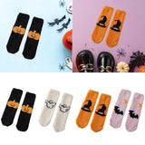 Maxbell Slipper Grip Soft Socks Casual Womens Fuzzy Socks for Friends Birthday Lover Black