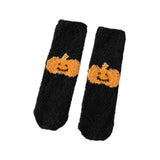 Maxbell Slipper Grip Soft Socks Casual Womens Fuzzy Socks for Friends Birthday Lover Black
