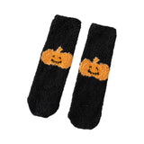 Maxbell Slipper Grip Soft Socks Casual Womens Fuzzy Socks for Friends Birthday Lover Black