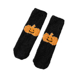 Maxbell Slipper Grip Soft Socks Casual Womens Fuzzy Socks for Friends Birthday Lover Black
