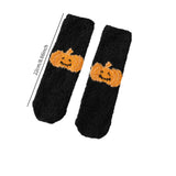 Maxbell Slipper Grip Soft Socks Casual Womens Fuzzy Socks for Friends Birthday Lover Black