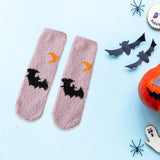 Maxbell Slipper Grip Soft Socks Casual Womens Fuzzy Socks for Friends Birthday Lover Pink