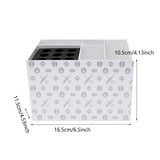 Maxbell Salon Hairdressing Scissors Rack Hair Stylist Shears Stand for Brushes Clips white