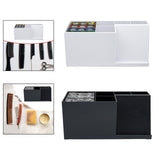 Maxbell Hair Stylist Scissors Container Professional for Combs Hairstyling Hair Home white