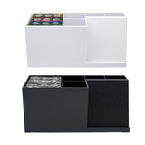 Maxbell Hair Stylist Scissors Container Professional for Combs Hairstyling Hair Home white