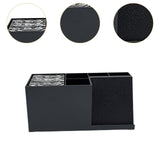 Maxbell Hair Stylist Scissors Container Professional for Combs Hairstyling Hair Home black