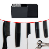 Maxbell Hair Stylist Scissors Container Professional for Combs Hairstyling Hair Home black