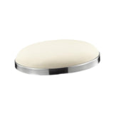 Maxbell Barstool Replacement Seat Cushion Easy Installation Salon Bar Stool Seat Top white