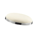 Maxbell Barstool Replacement Seat Cushion Easy Installation Salon Bar Stool Seat Top white