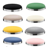 Maxbell Barstool Replacement Seat Cushion Easy Installation Salon Bar Stool Seat Top white