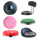 Maxbell Barstool Replacement Seat Cushion Easy Installation Salon Bar Stool Seat Top white