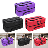 Maxbell Makeup Bag Makeup Artist Must Haves Makeup Case for Girl Women Makeup Artist purple