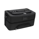 Maxbell Makeup Bag Makeup Artist Must Haves Makeup Case for Girl Women Makeup Artist black