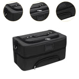 Maxbell Makeup Bag Makeup Artist Must Haves Makeup Case for Girl Women Makeup Artist black