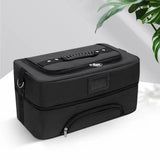 Maxbell Makeup Bag Makeup Artist Must Haves Makeup Case for Girl Women Makeup Artist black