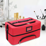 Maxbell Makeup Bag Makeup Artist Must Haves Makeup Case for Girl Women Makeup Artist pink