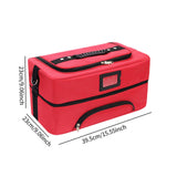 Maxbell Makeup Bag Makeup Artist Must Haves Makeup Case for Girl Women Makeup Artist pink