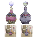 Maxbell Perfume Bottle Glass Portable Refillable Empty Bottle for Girls Ladies Women pink