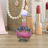 Maxbell Perfume Bottle Glass Portable Refillable Empty Bottle for Girls Ladies Women pink