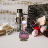 Maxbell Perfume Bottle Glass Portable Refillable Empty Bottle for Girls Ladies Women pink