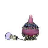 Maxbell Perfume Bottle Glass Portable Refillable Empty Bottle for Girls Ladies Women pink