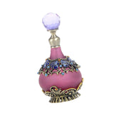 Maxbell Perfume Bottle Glass Portable Refillable Empty Bottle for Girls Ladies Women pink
