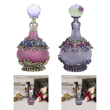 Maxbell Perfume Bottle Glass Portable Refillable Empty Bottle for Girls Ladies Women pink