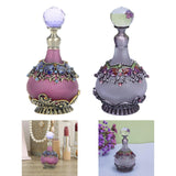 Maxbell Perfume Bottle Glass Portable Refillable Empty Bottle for Girls Ladies Women pink