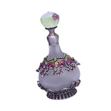 Maxbell Perfume Bottle Glass Portable Refillable Empty Bottle for Girls Ladies Women violet