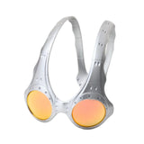 Maxbell Eye Sunglasses Creative Lightweight Frame Eye Glasses for Men Outdoor