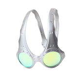 Maxbell Eye Sunglasses Creative Lightweight Frame Eye Glasses for Men Outdoor