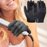 Maxbell 2x Hairdressing Gloves Five Finger Portable for Locks Wave Hair Hair Styling