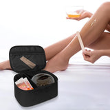 Maxbell Waxing Kit Storage Bag Portable Protective Travel Bag for Makeup Brush Hotel
