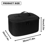 Maxbell Waxing Kit Storage Bag Portable Protective Travel Bag for Makeup Brush Hotel
