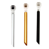 Maxbell Micro Roller Easy to Use Professional Eyebrow Roller for Face Hairline Beard Silver